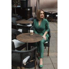 VIA BELL Green suit