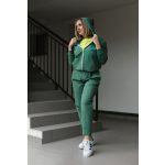 VIA Hoodie green szett 