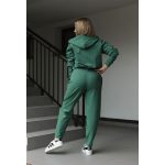 VIA Hoodie green szett 