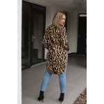 VIA Leopard Shirt barna-fehér