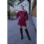 VIAMADE GLOW collection - Lotti dress (bordó)