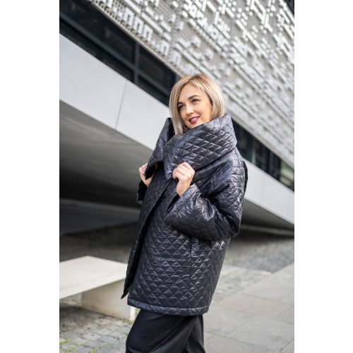 VIAMADE CHROME HARMONY COAT - black