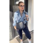 VIA classic bag navy blue