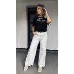 VIA flora jeans - fehér 