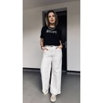 VIA flora jeans - fehér 