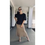 VIA beige flow maxi szoknya