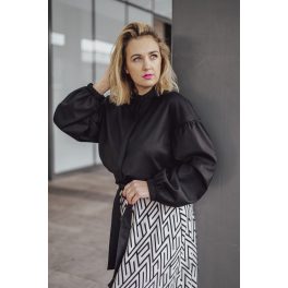 VIA MADE faboulos SuperBOSS Coat fekete