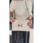VIA luxe bag - boríték táska - krémszín