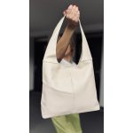 VIA soft shoulder bag - vajszín