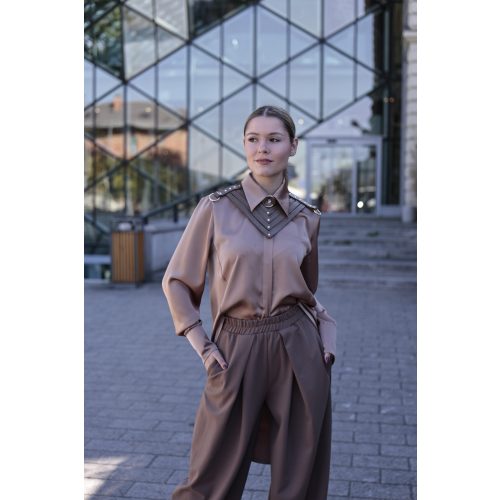 VIAMADE GLOW collection - Ambre frakk blouse 