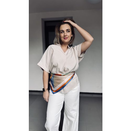 VIA soft shirt - bézs