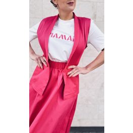 VIA MADE soft aw pink dream vest