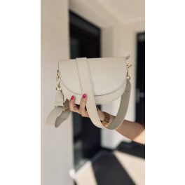 VIA soft line bag - krémszín