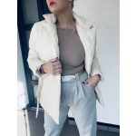 VIA jacket light beige