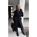 VIA mixed tote bag - fekete velúr