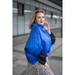 via made Faboulos SPRING poncho blue