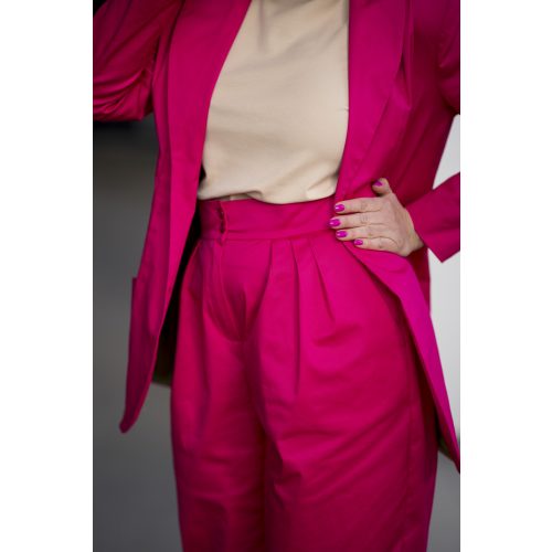 VIA MADE SOFT AW. pink dream baggy pants 