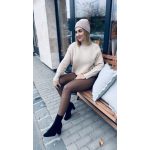 VIA faux leather leggings - chocolate 