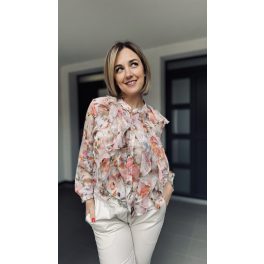 VIA secret garden blouse 