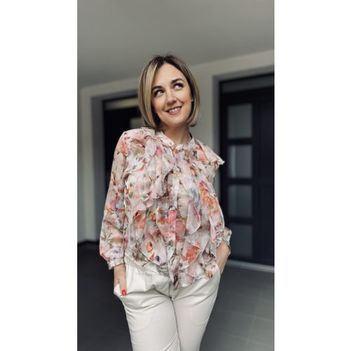 VIA secret garden blouse 