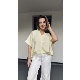 VIA soft shirt - pasztell sárga