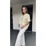 VIA soft shirt - pasztell sárga