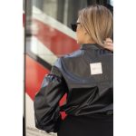 VIA MADE BRIDGE leather coat