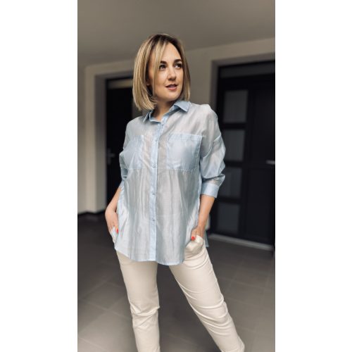 VIA SILK BREEZE ing - pasztell kék