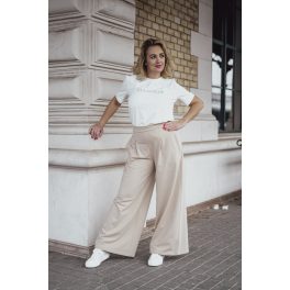 VIA made faboulos SPRING Ice Cream palazzo light beige