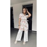 VIA flora denim dress