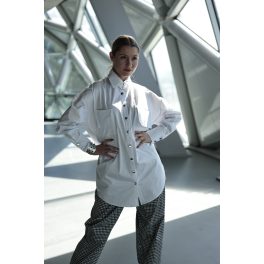 VIAMADE GLOW collection - THE. white shirt - fehér ing 