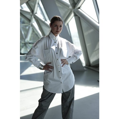 VIAMADE GLOW collection - THE. white shirt - fehér ing 