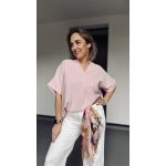 VIA soft shirt -  babarózsaszín