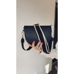 VIA soft line bag - navy blue - sötétkék