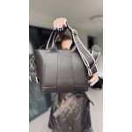 VIA tote bag - chocolate brown