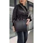 VIA tote bag - chocolate brown