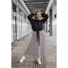 VIA made Faboulos SPRING Labirint skirt