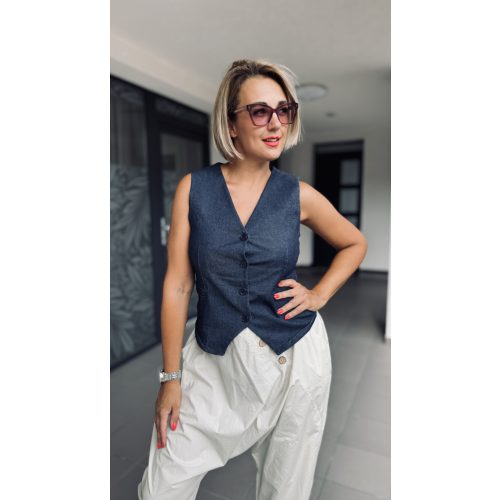 VIA jeans mellény - premium